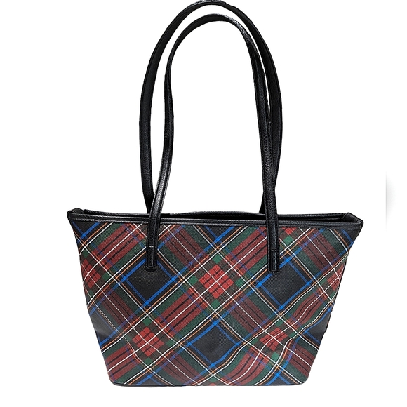 Plaid Shoulder Bag NWT - Picture 2 of 6